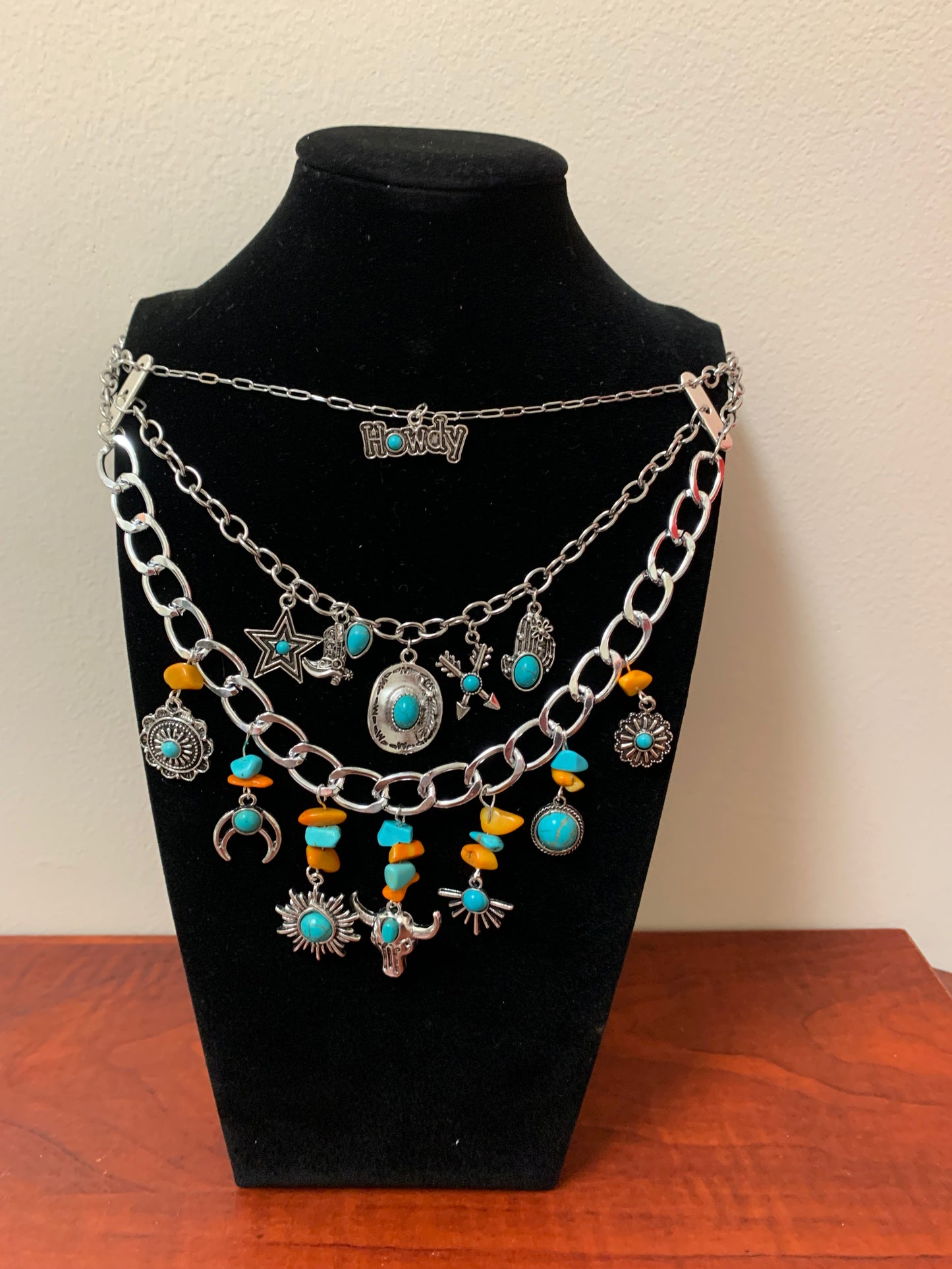 Statement Necklace Western