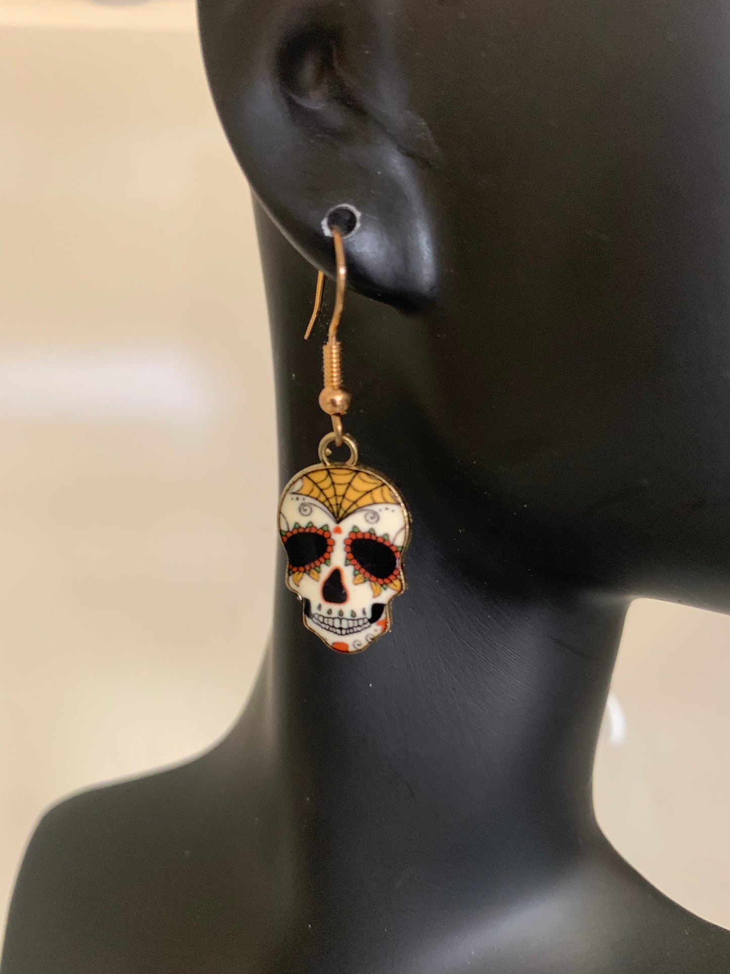 Goth sugar skull