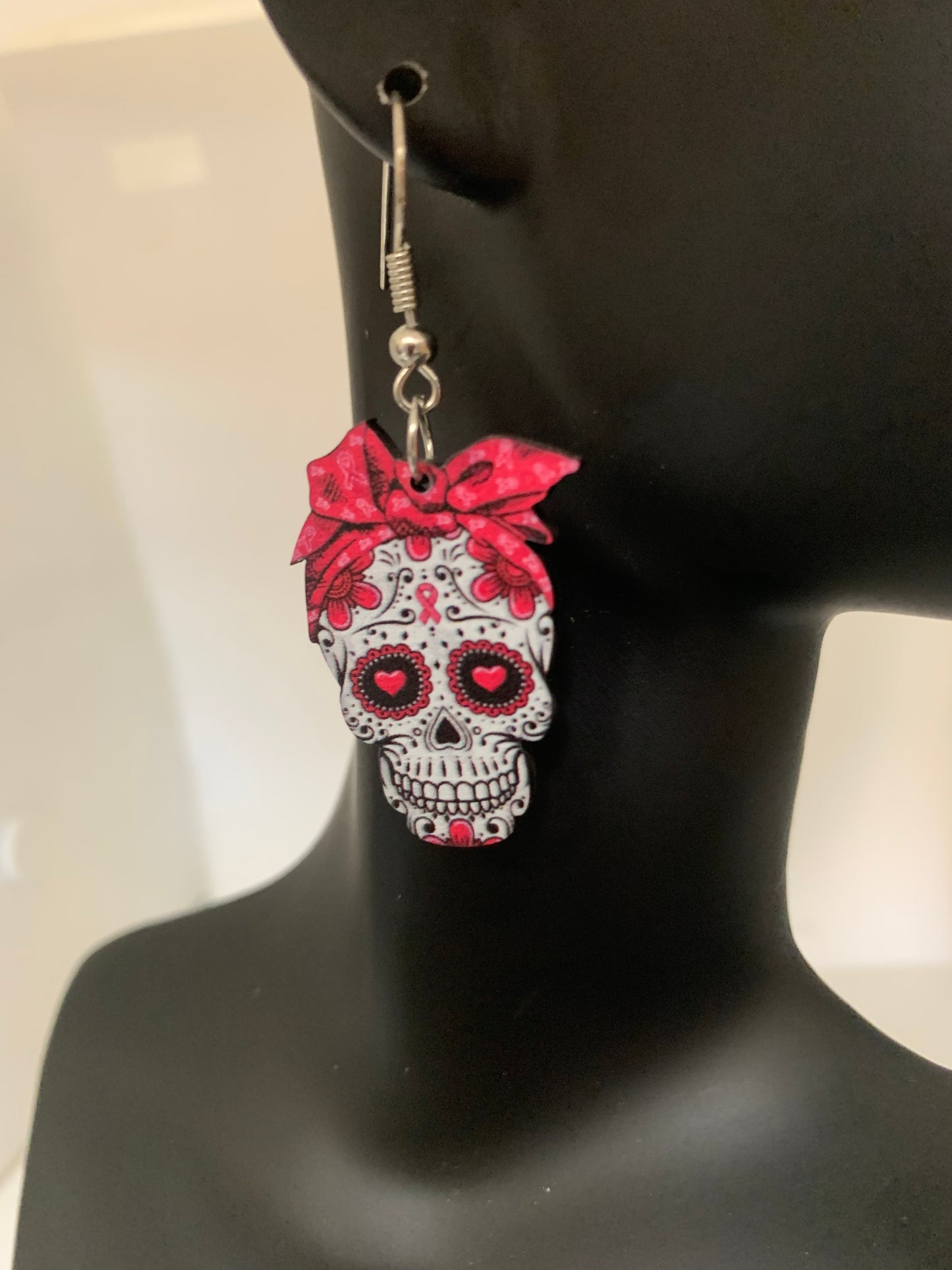 Goth sugar skull