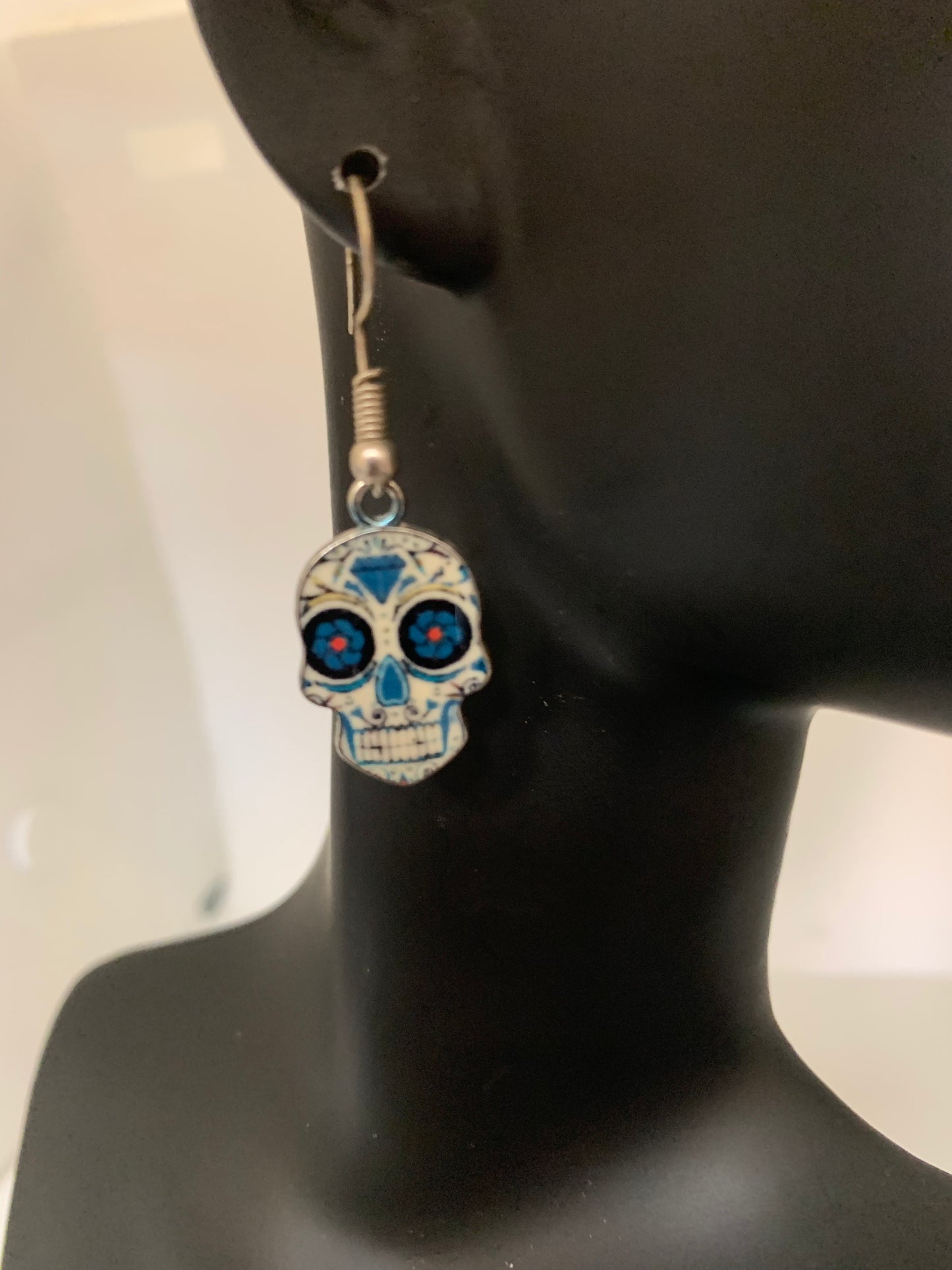 Goth sugar skull
