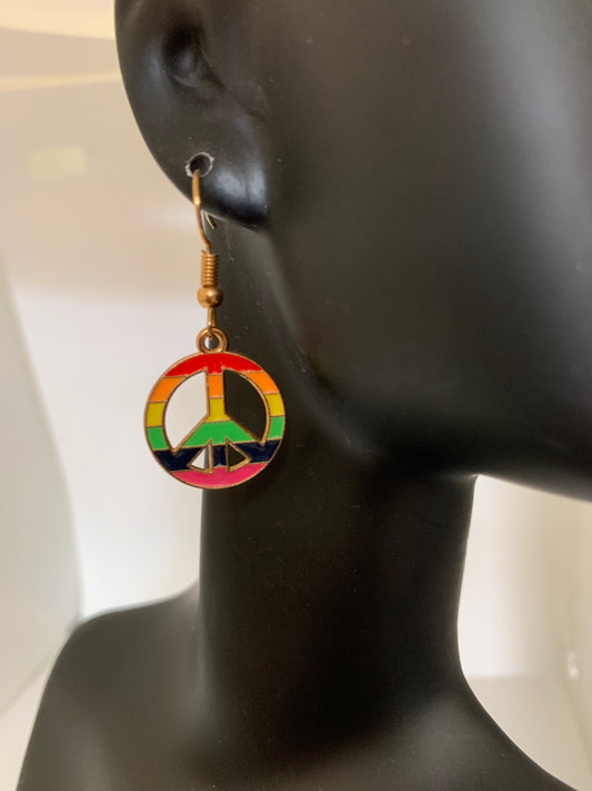 Pride peace sign